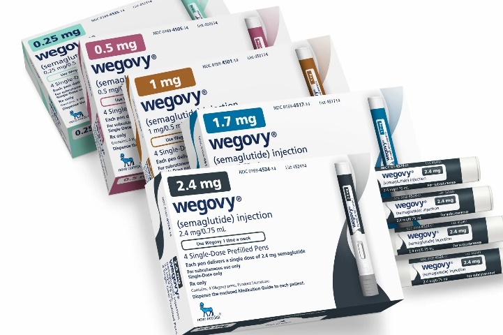 Wegovy Ozempic 0.25 - 2.4 mg / 0.5-0.75 mL