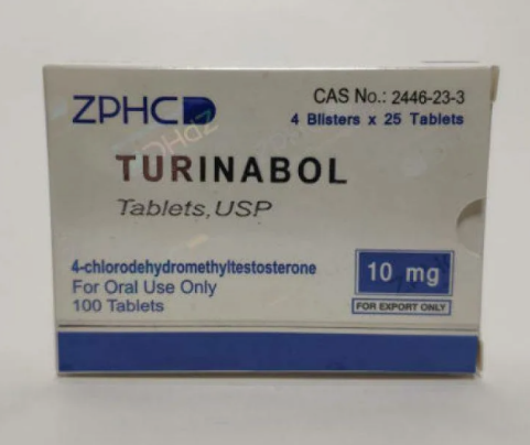 Turinabol ZPHC 100 tab 10mg (4 blisters x 25 tablets)